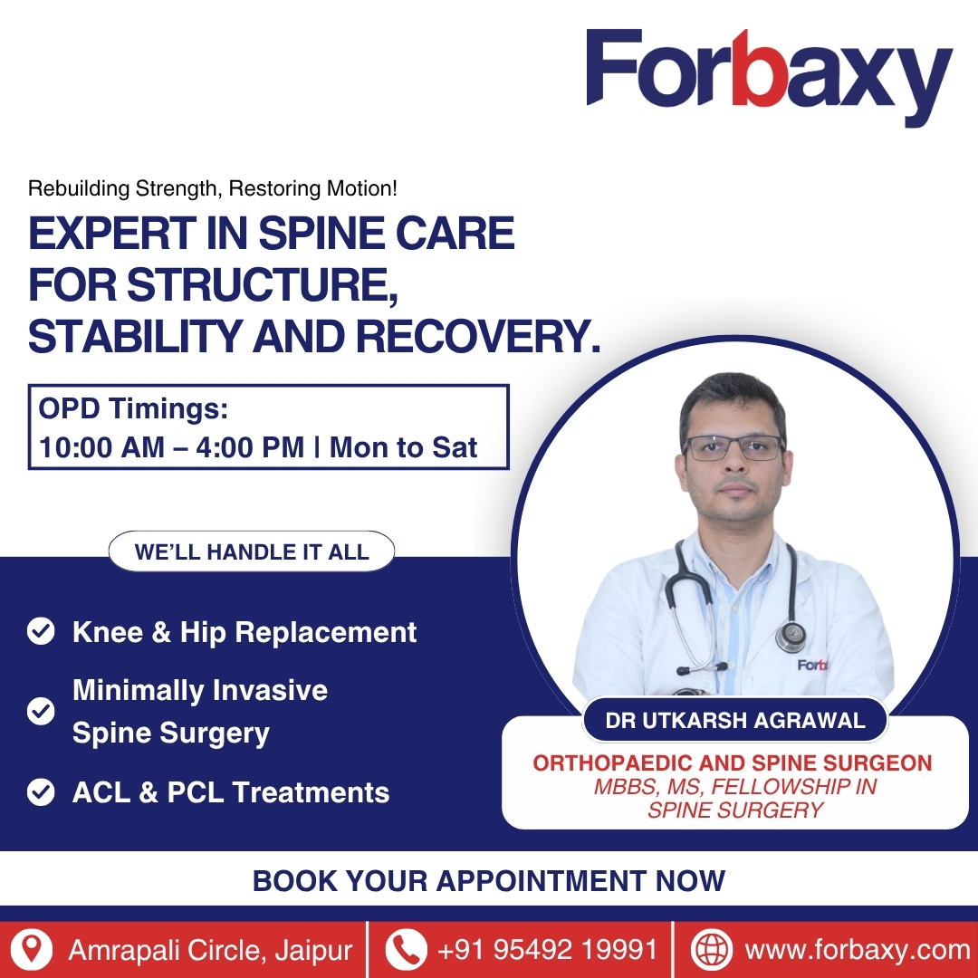 Forbaxy Facebook ad: Spine Care at Forbaxy