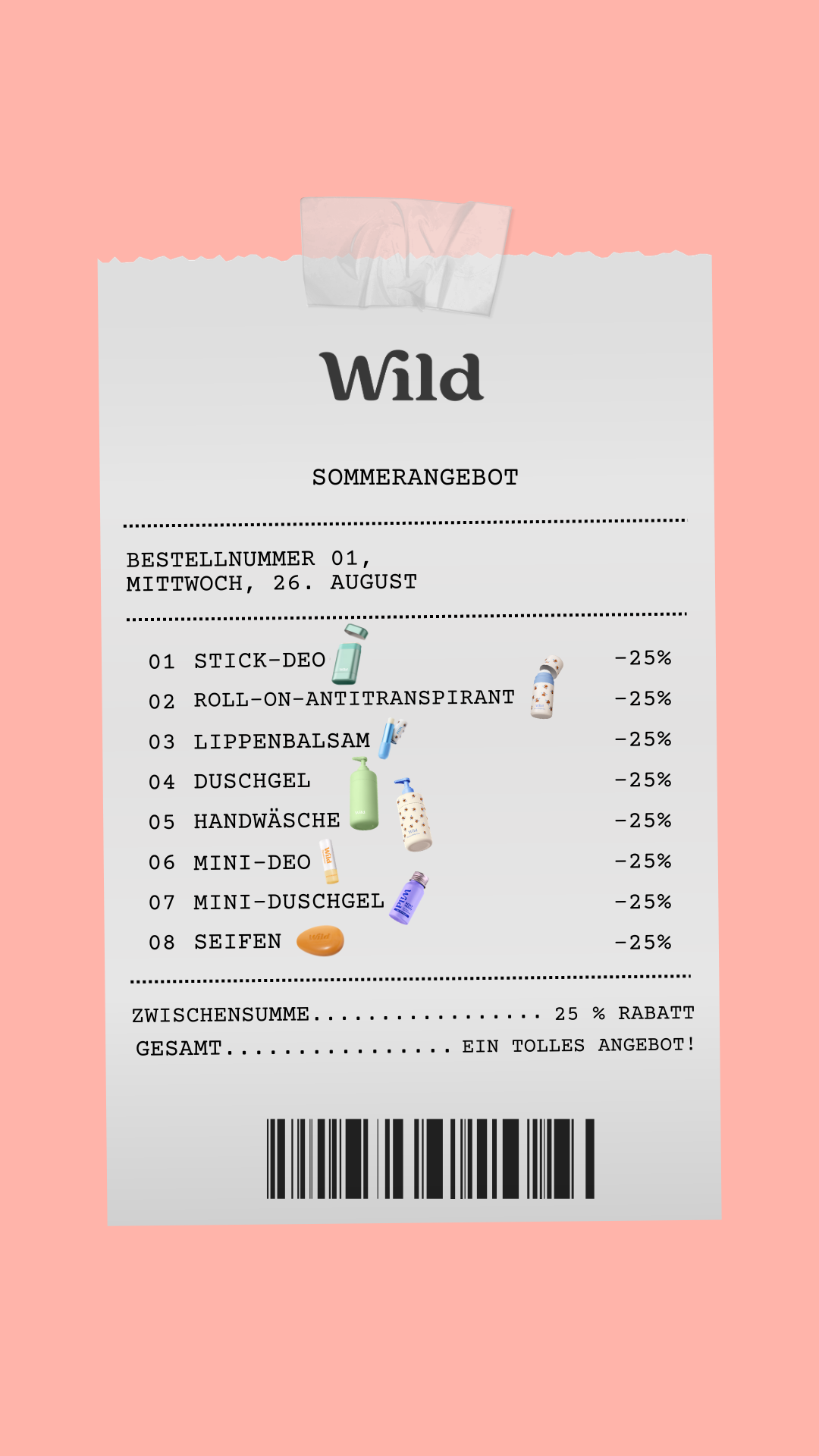 Wild-DE Facebook ad