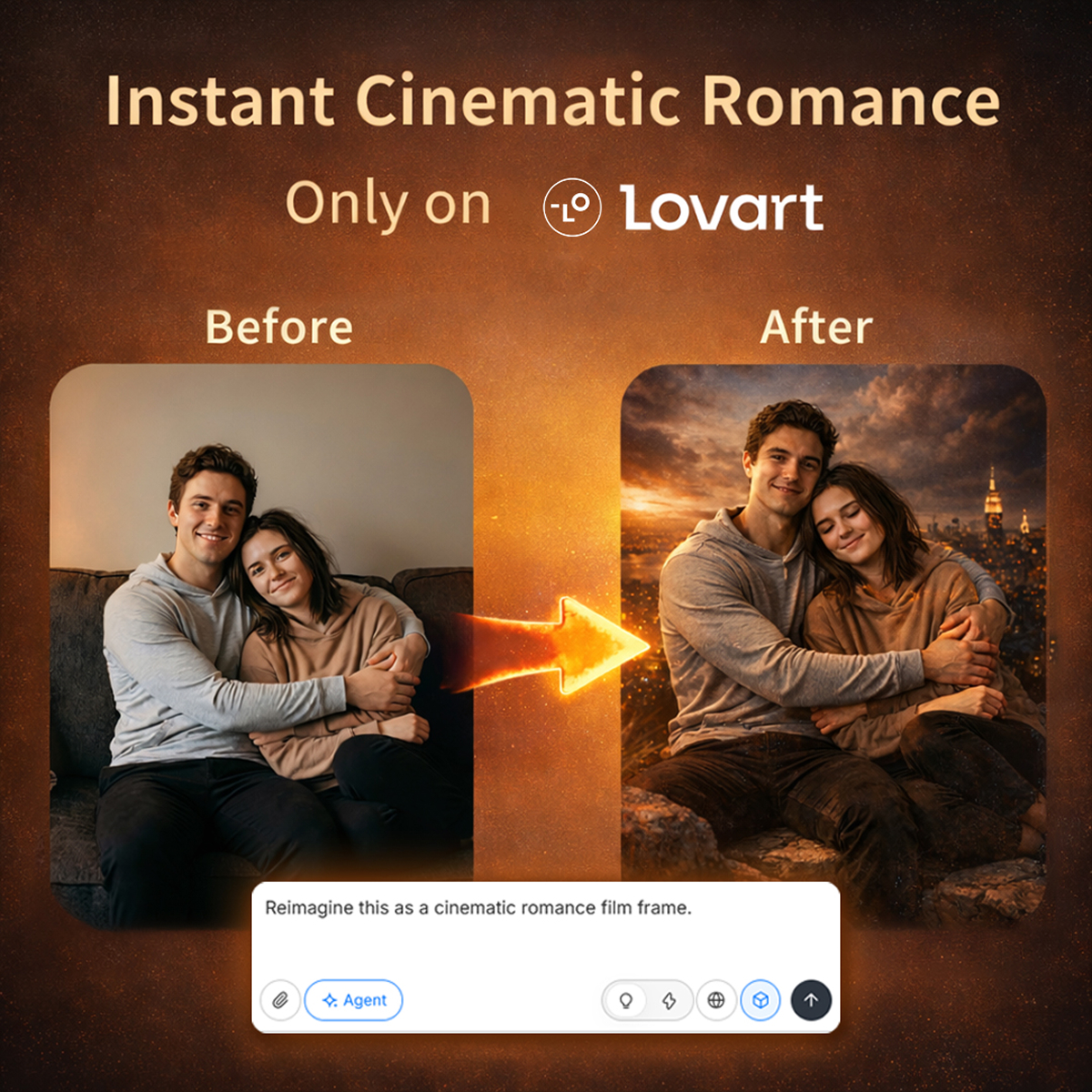 Lovart AI Facebook ad: Meet Your AI Design Agent