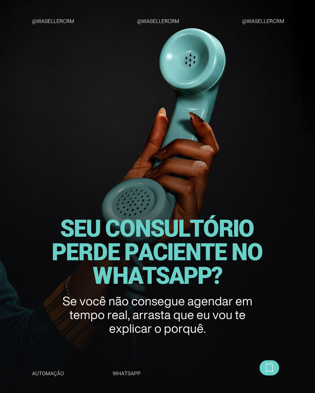 Waseller Facebook ad: WhatsApp foi feito pra conversar, não pra vender.