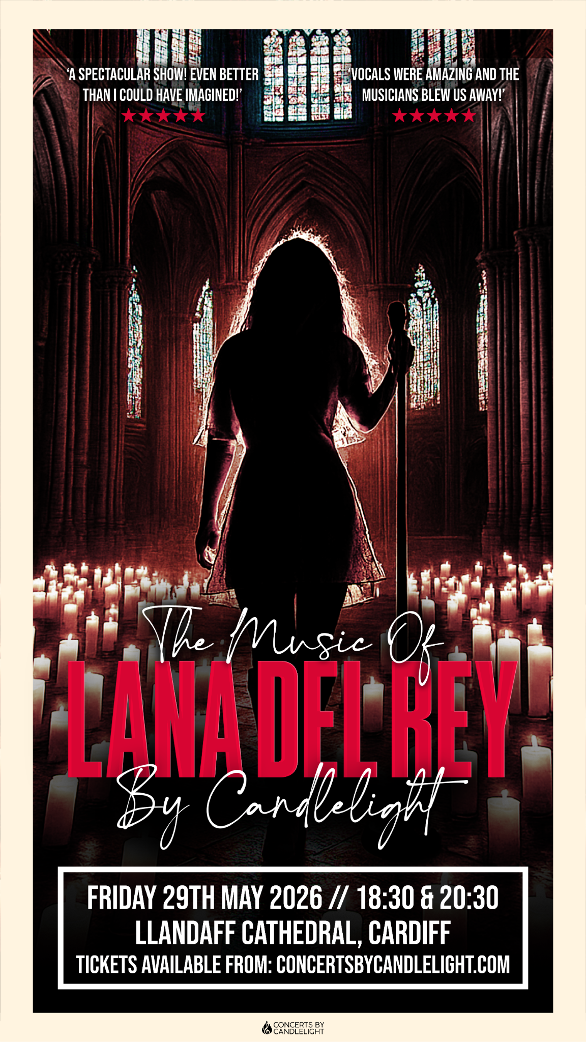 Concerts By Candlelight Facebook ad