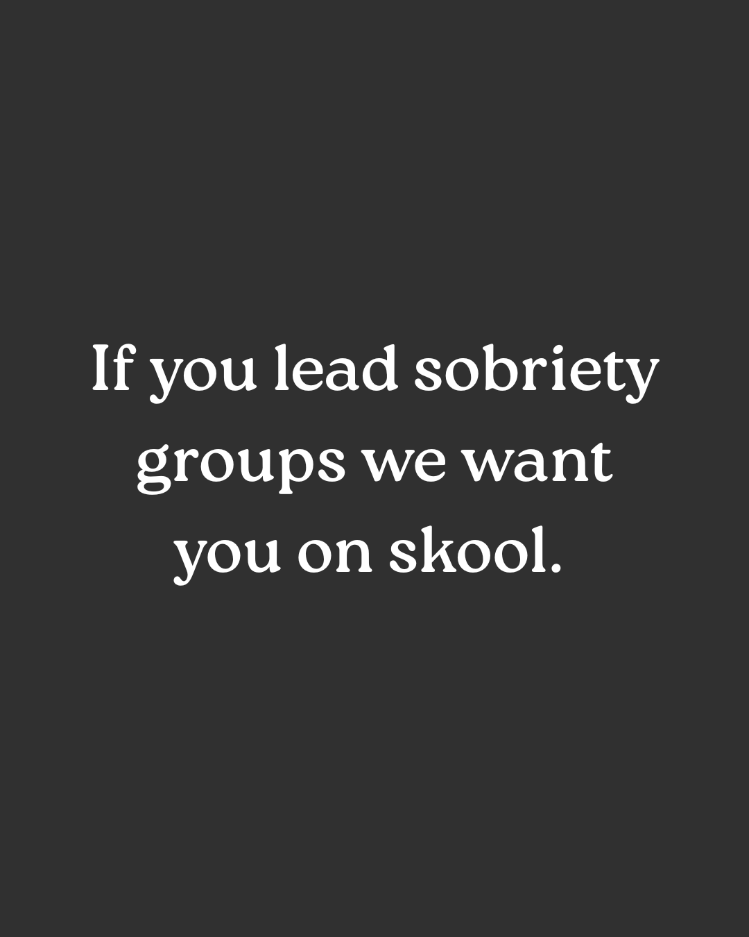 Skool Facebook ad
