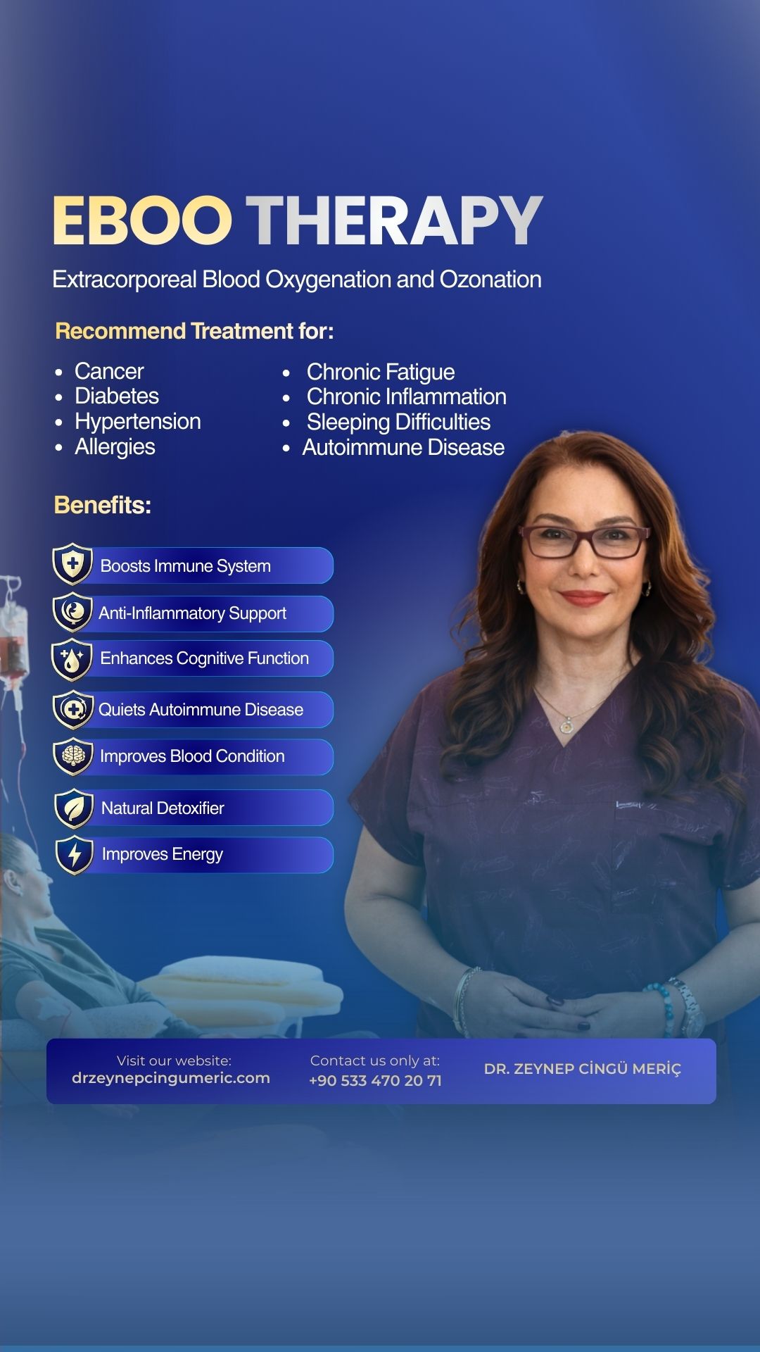Dr. Zeynep Cingü Meriç - EBOO Theraphy Facebook ad from May 31, 2026