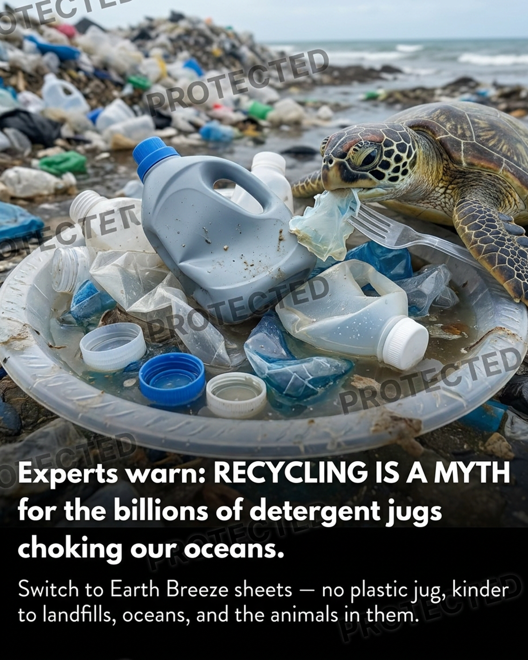 Save Our Planet Facebook ad