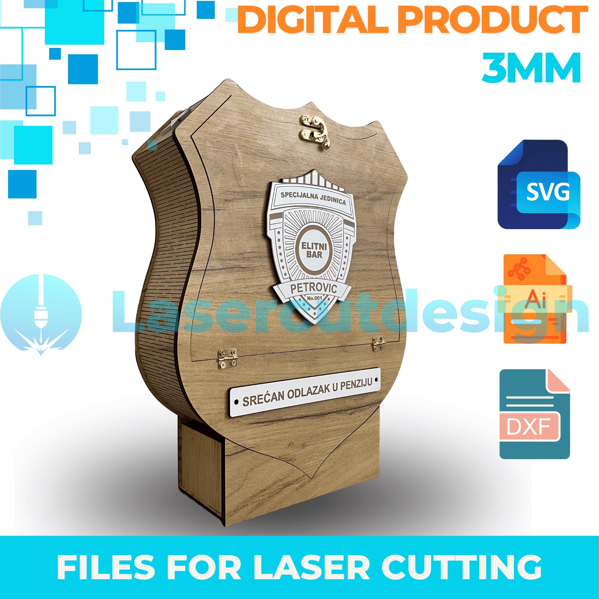 Lasercutdesign Facebook ad