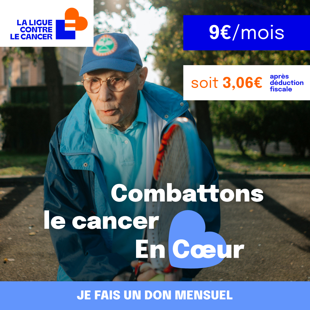 La Ligue contre le cancer Facebook ad