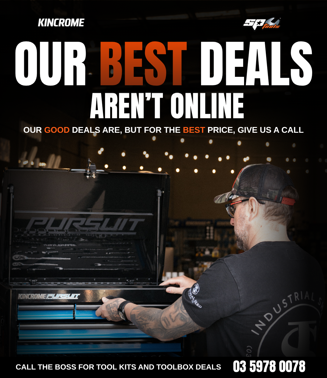 Industrial Shed Facebook ad