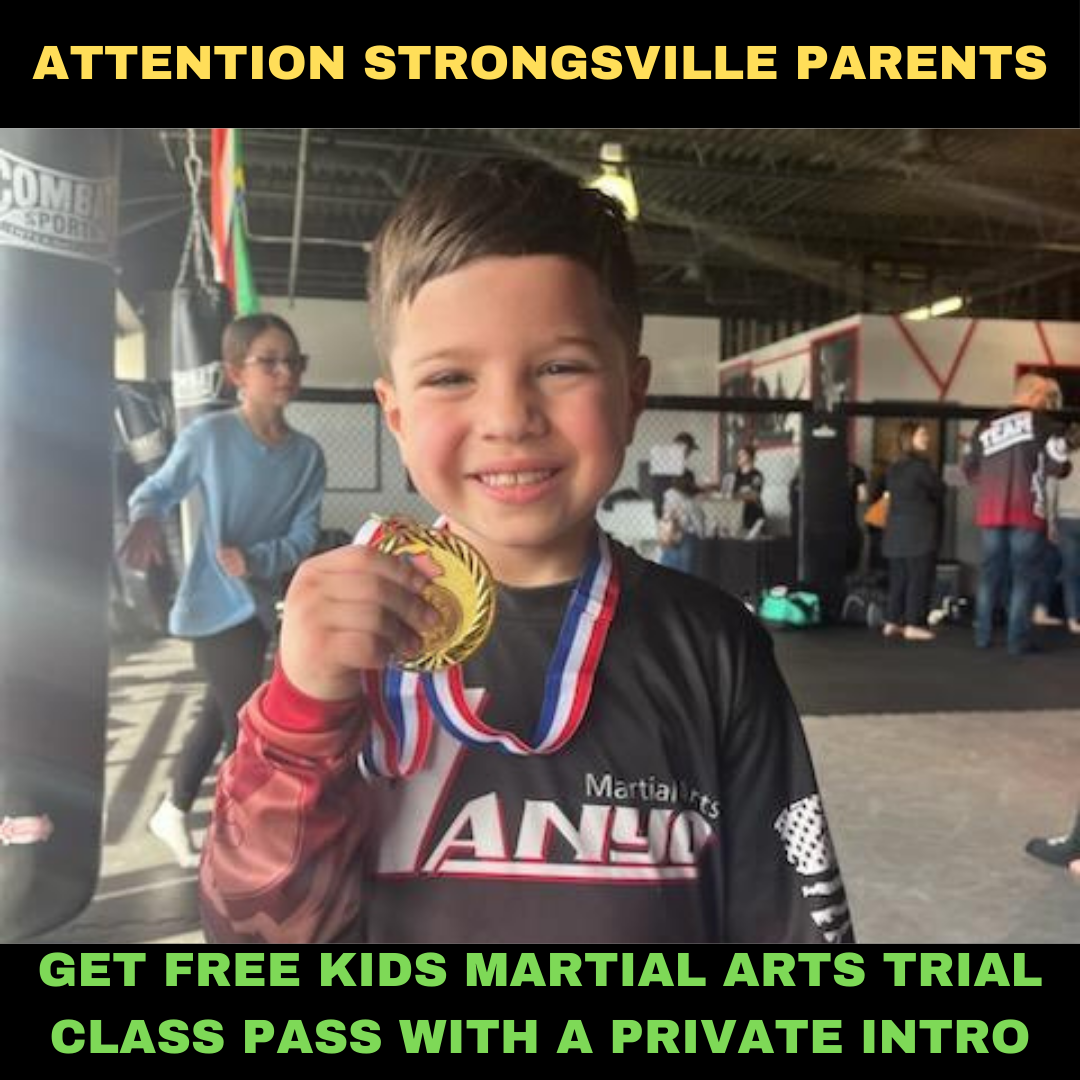 Vanyo MMA Facebook ad: Want a FREE Kids Martial Arts Trial Class Pass?