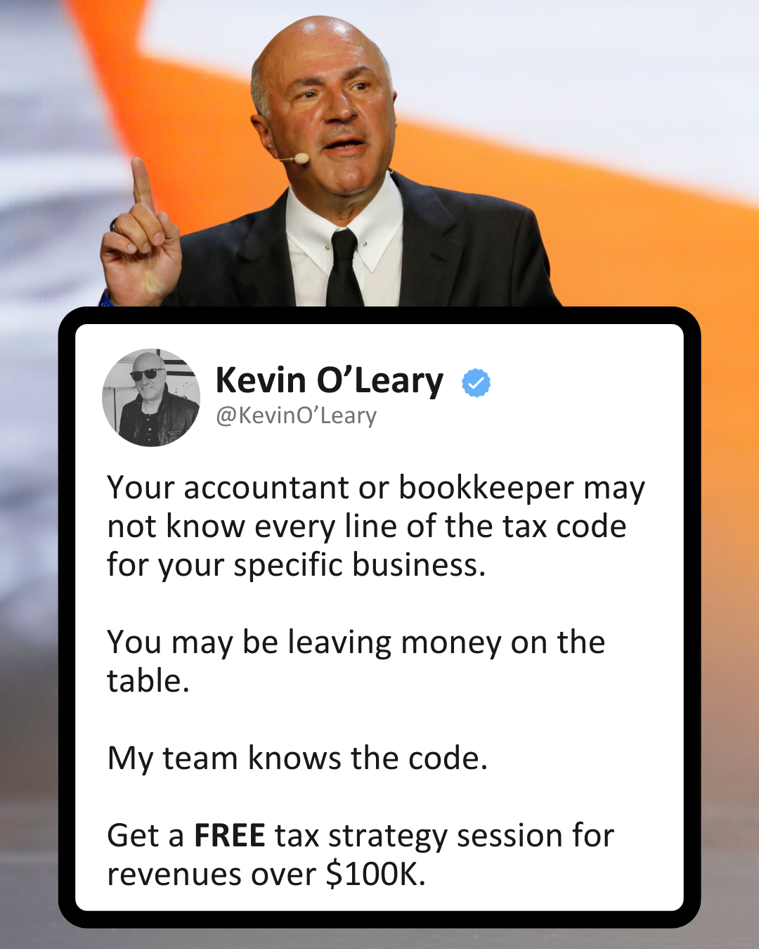 Kevin O'Leary Facebook ad