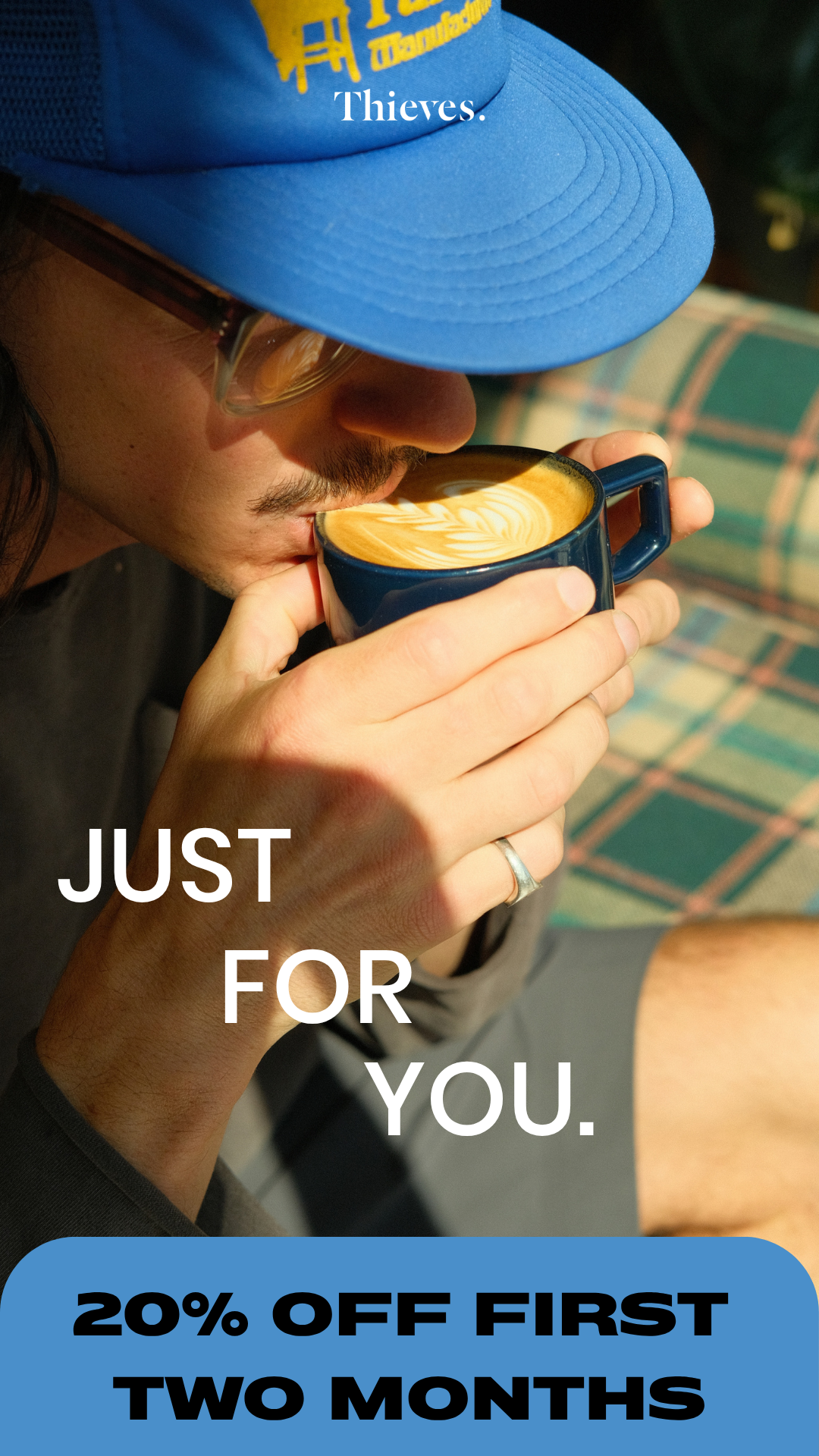 Thieves Coffee Facebook ad