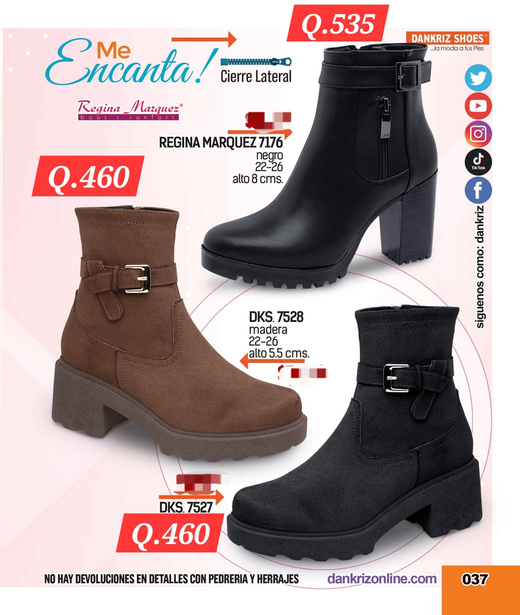 Impo CLZ Facebook ad: Botines para Dama