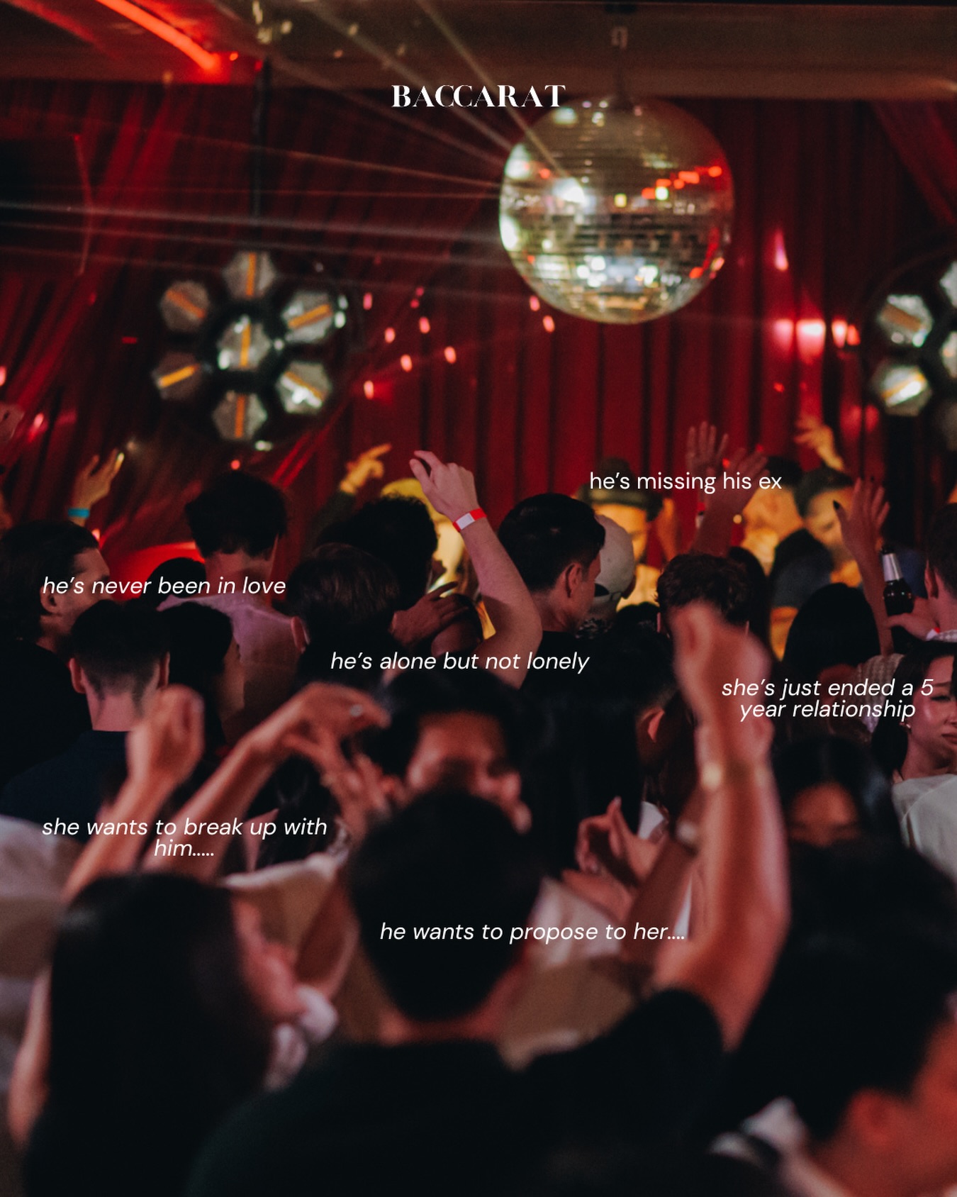Baccarat Bangkok Facebook ad: And yet everyone still ends up here For…