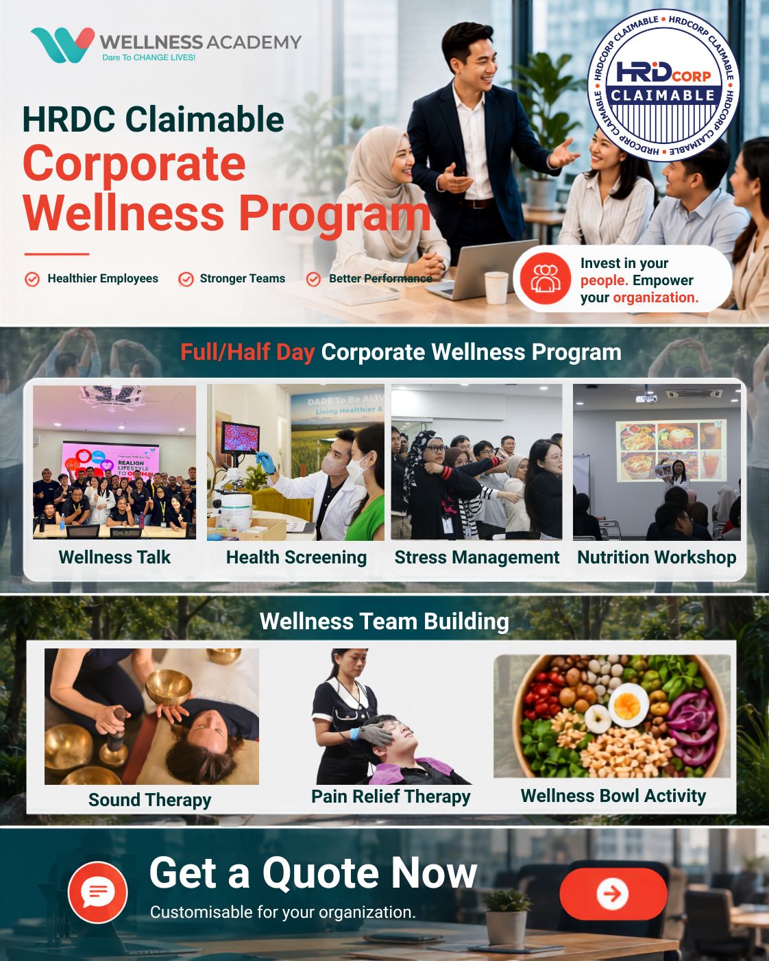 Wellness Group Facebook ad