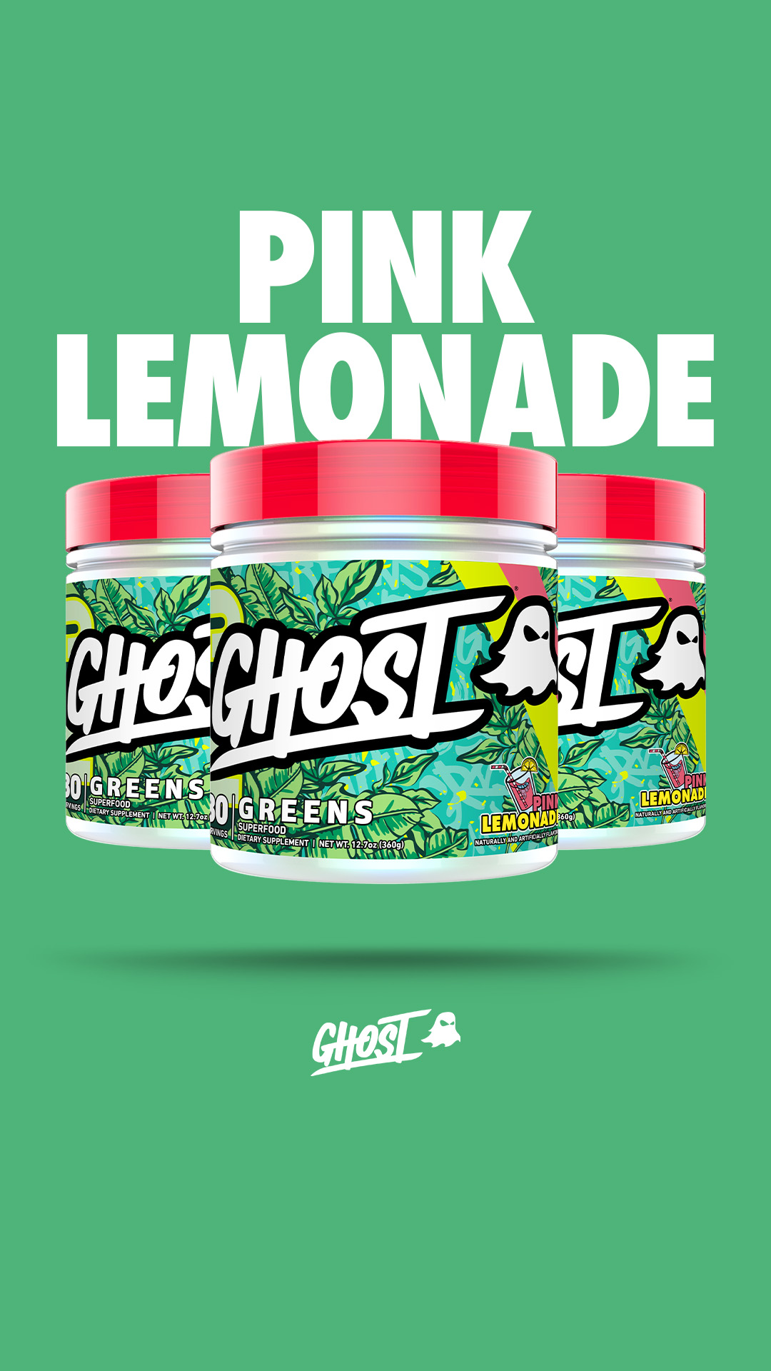GHOST Facebook ad