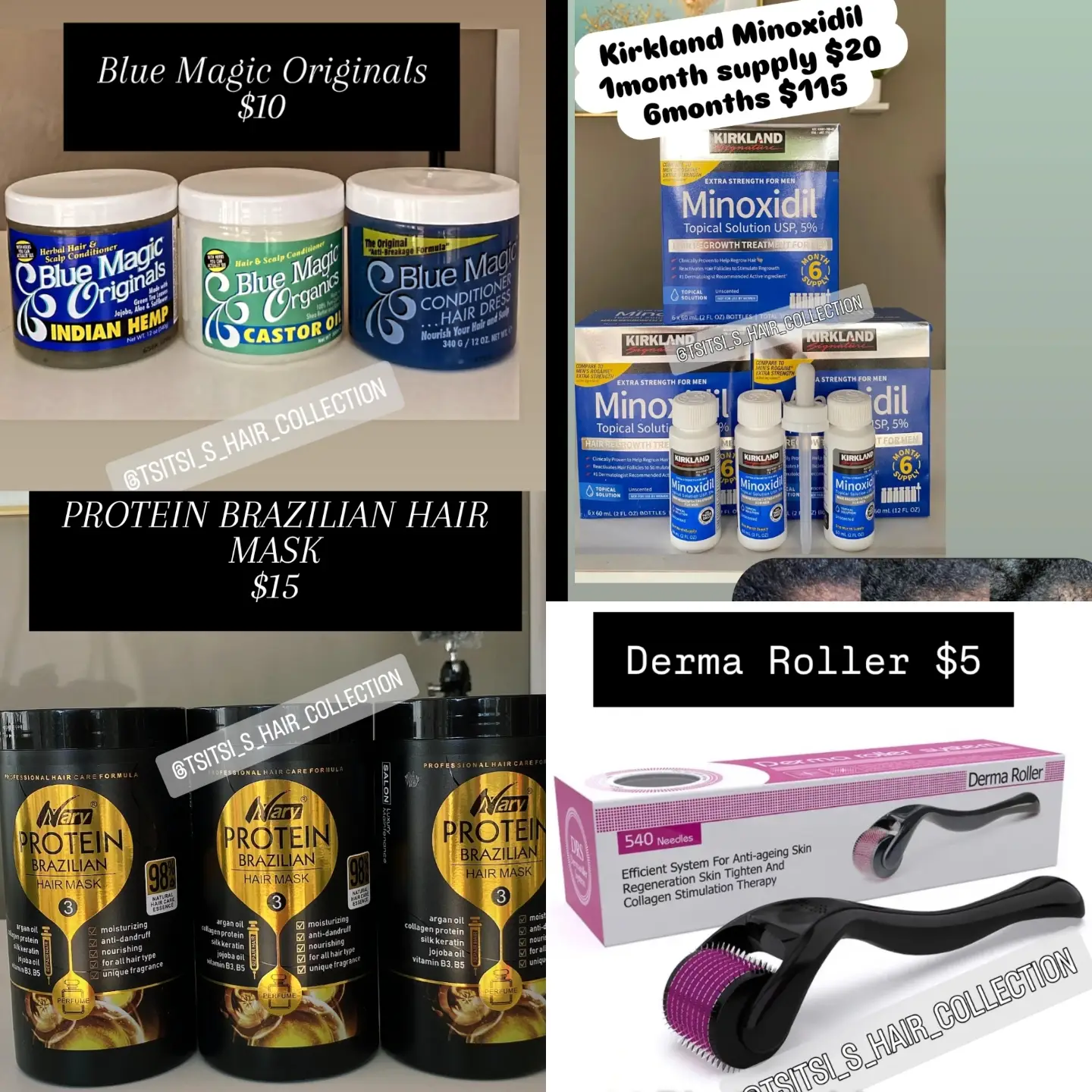 Tsitsi’s Hair Collection Facebook ad