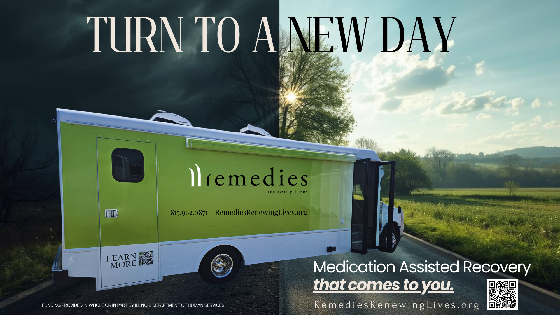 Remedies Renewing Lives Facebook ad: Struggling with substance use can feel