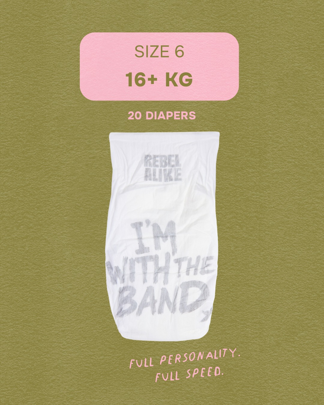 Rebelalike Facebook ad: I'm with the band. From €19,95