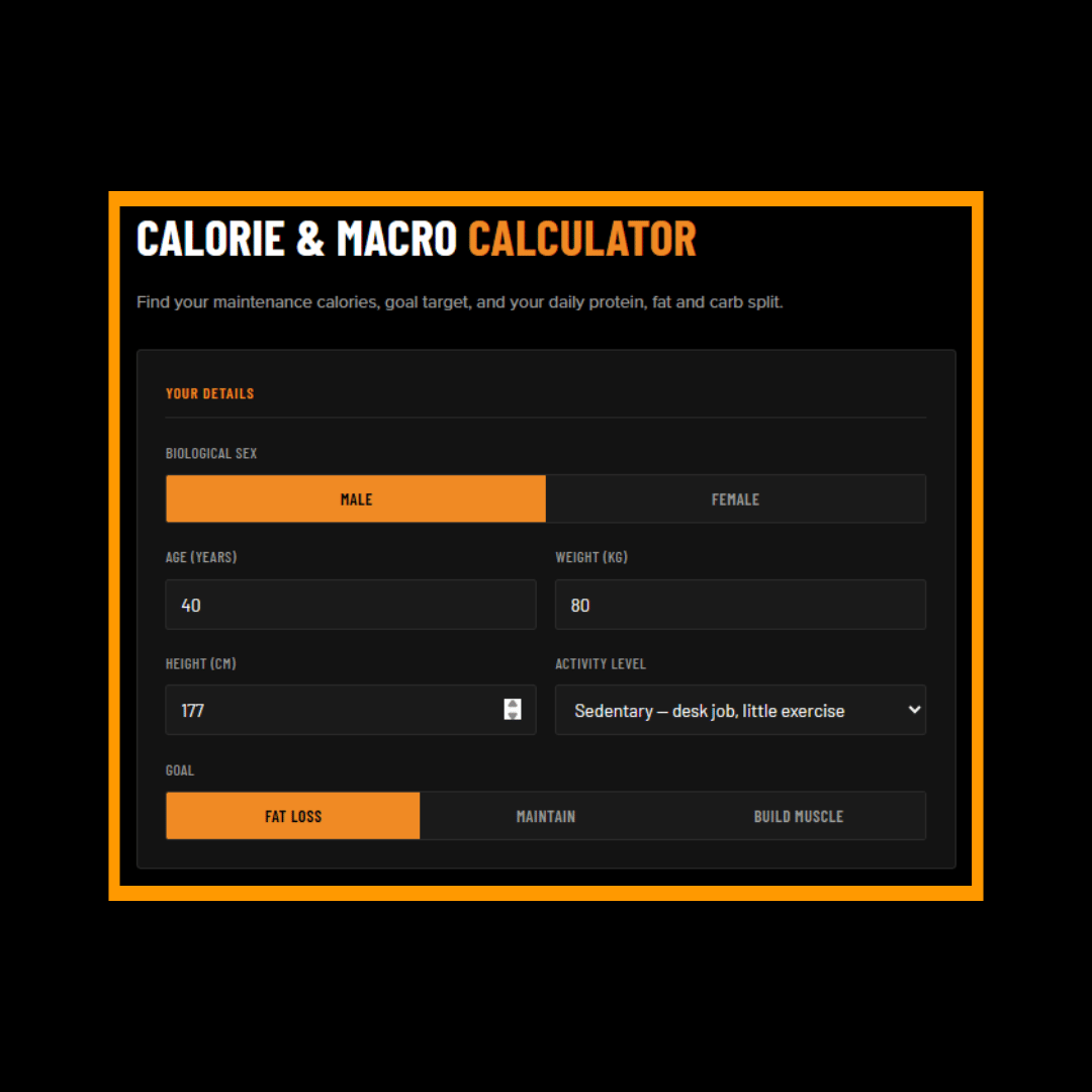 Physique Performance Specialists Facebook ad: Tired of guessing how much to eat for…
