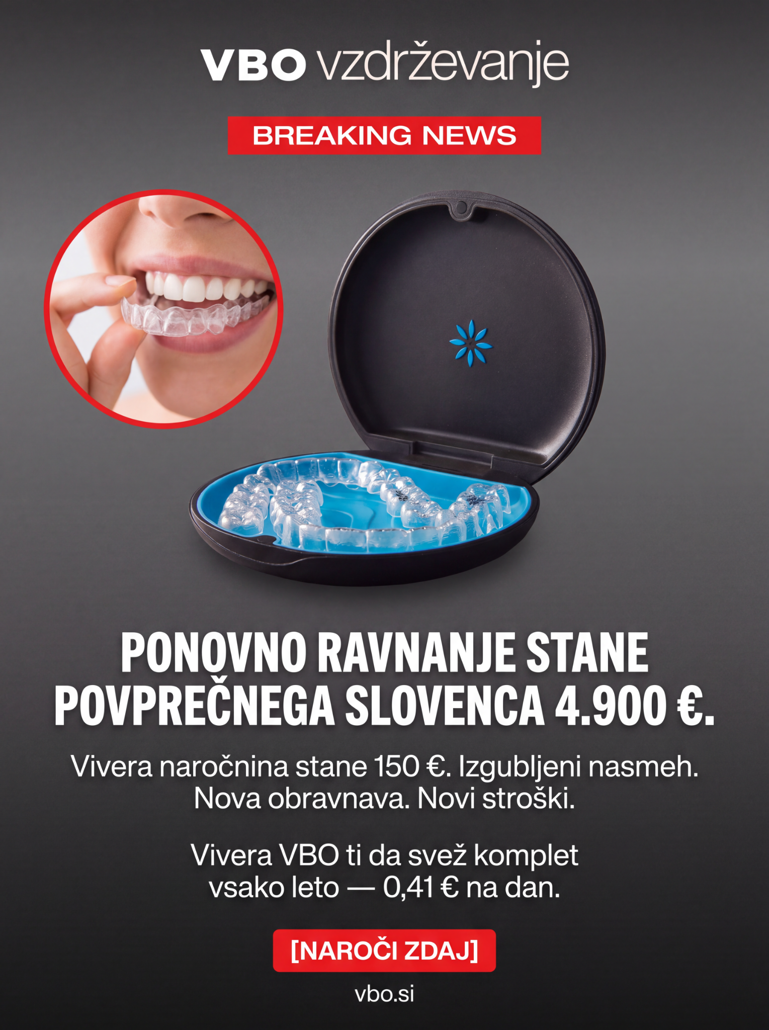 VBO - Digitalno zobozdravstvo Facebook ad