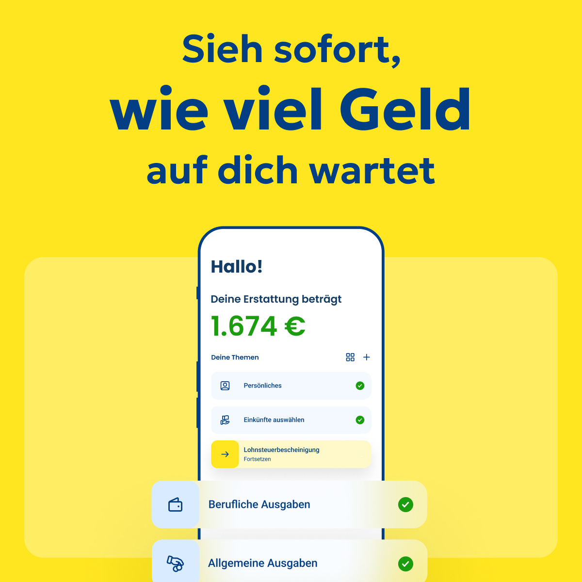 WISO Steuer Facebook ad