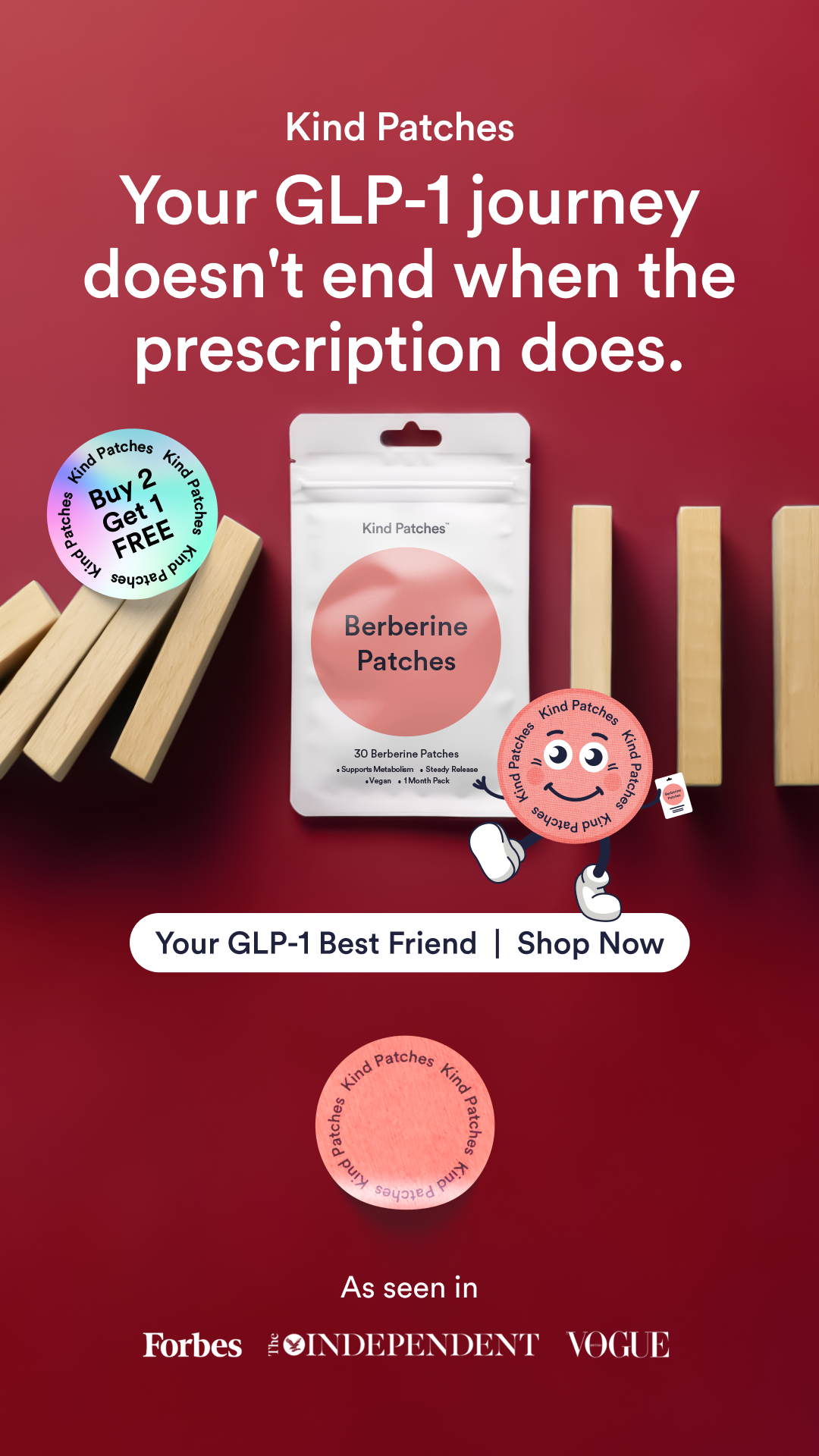Kind Patches Facebook ad