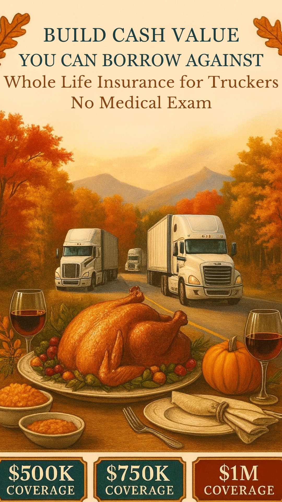 My Affordable Trucker Insurance Facebook ad