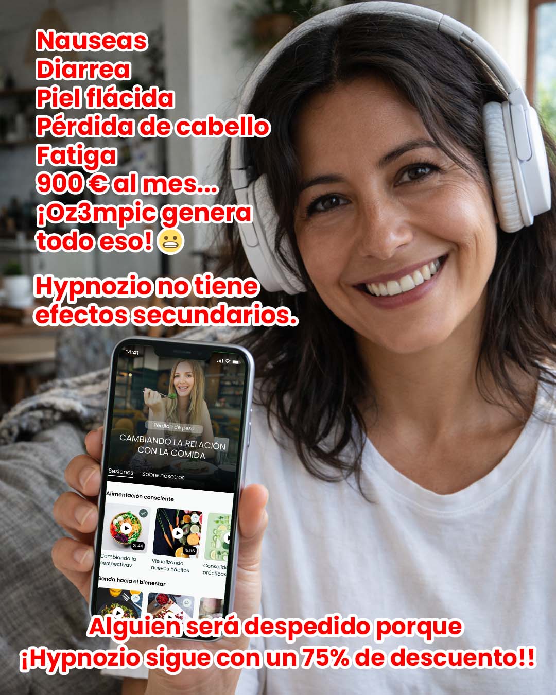 Hypnozio: power of hypnotherapy Facebook ad