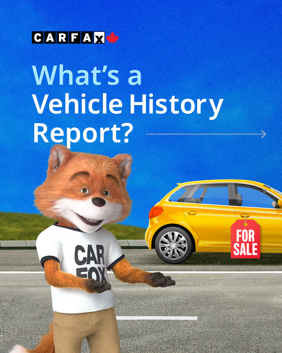 CARFAX Canada Facebook ad: Buying a used car?