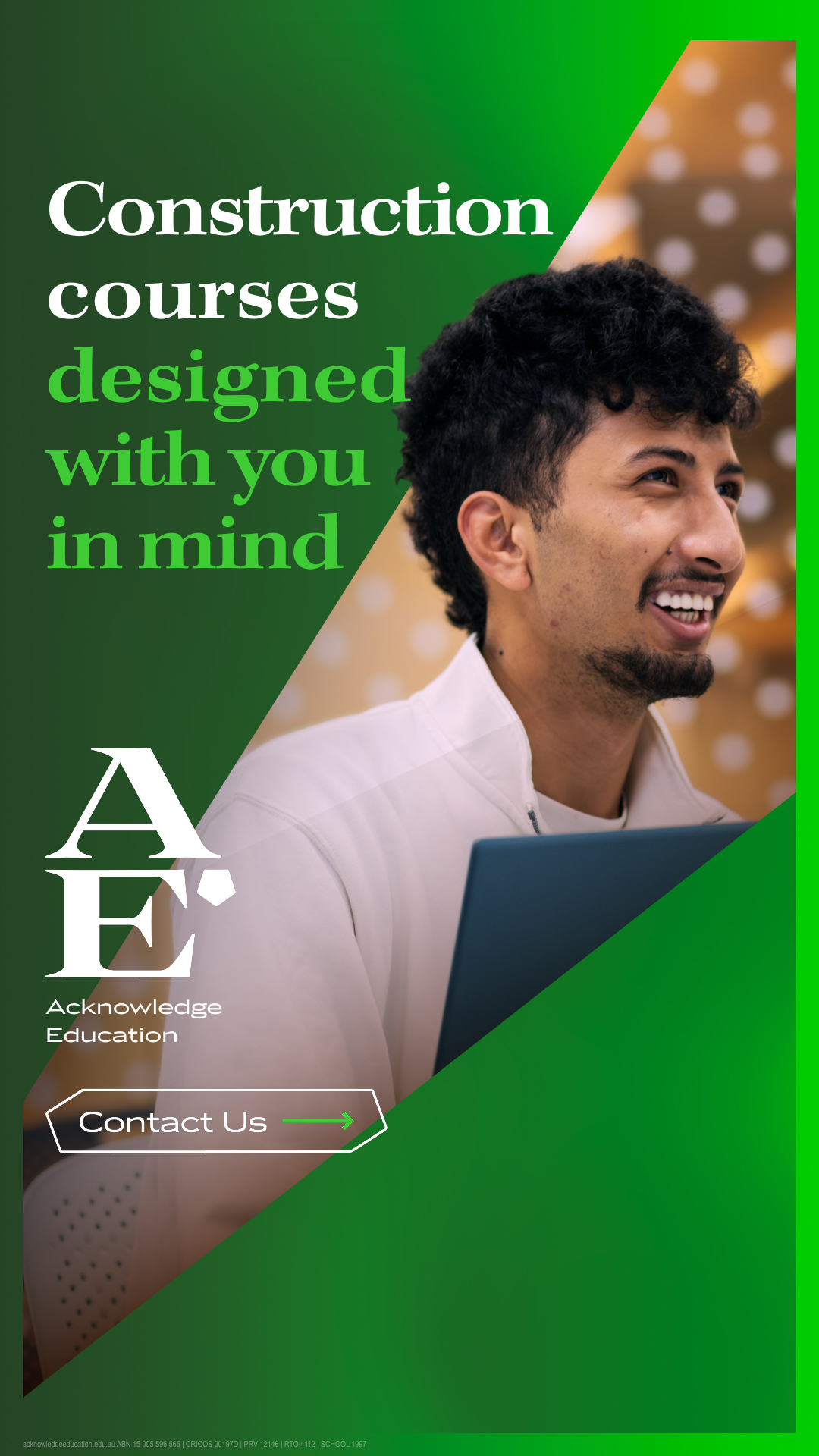 Acknowledge Education Facebook ad from Jun 7, 2026