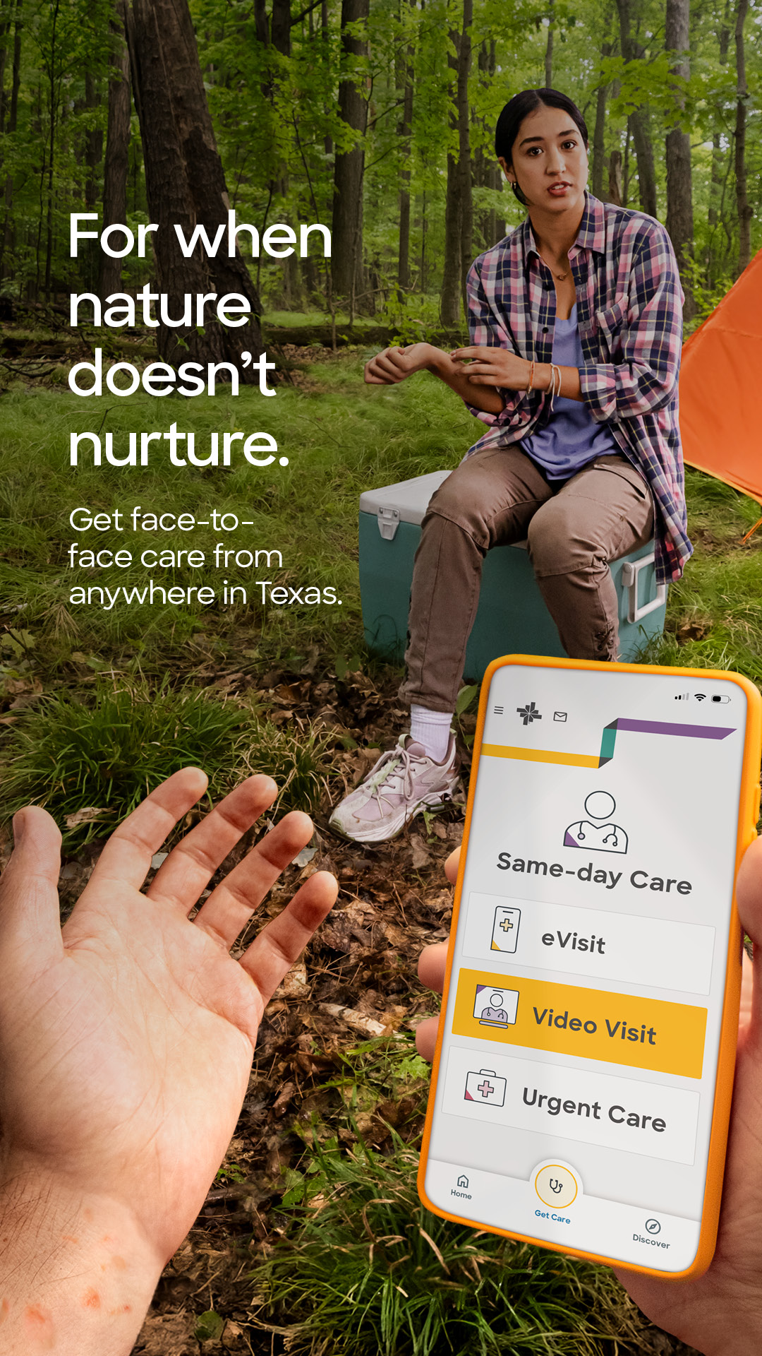 Baylor Scott & White Health Facebook ad