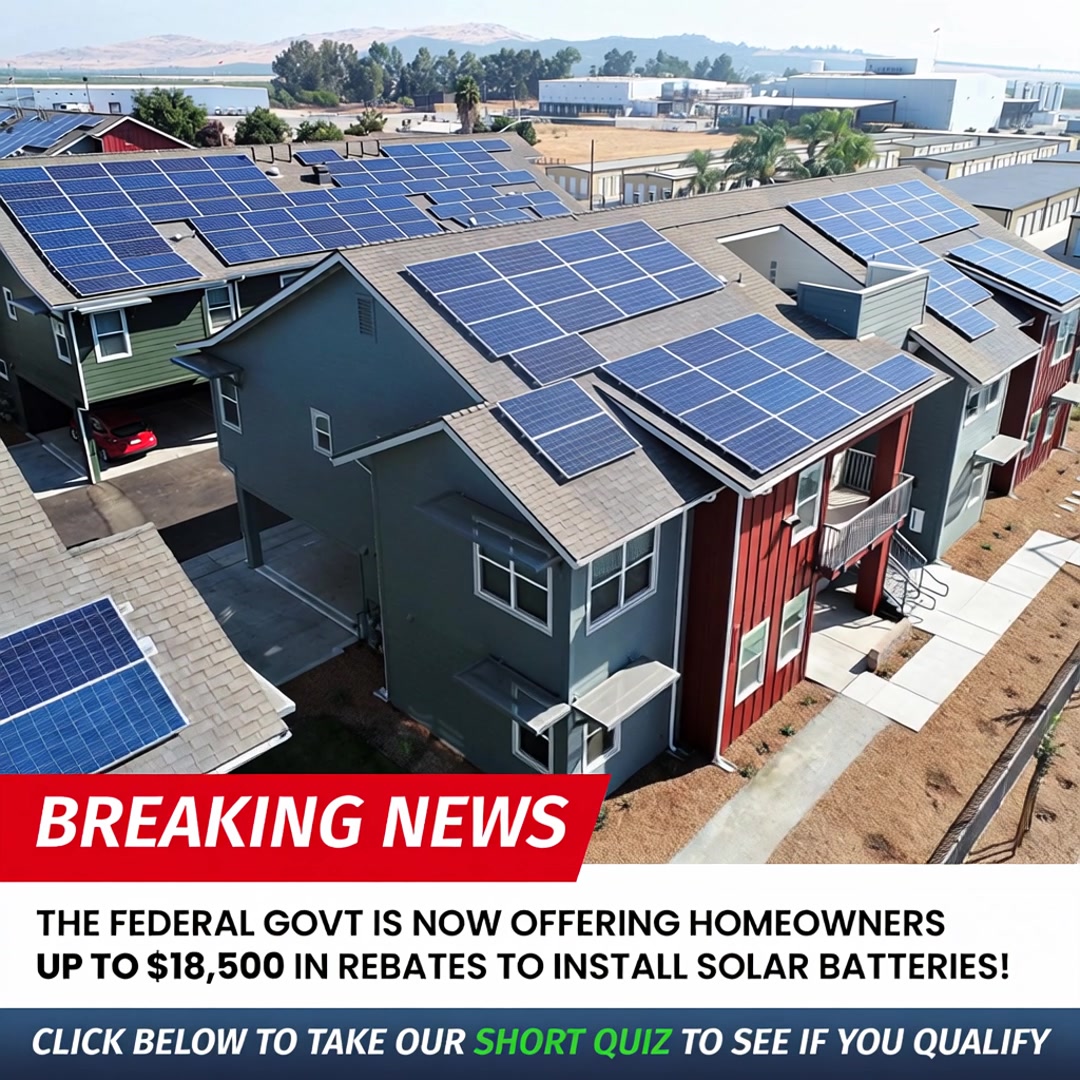 Energy News Facebook ad: Lock-in Your $18,600+ Battery Rebate Now!