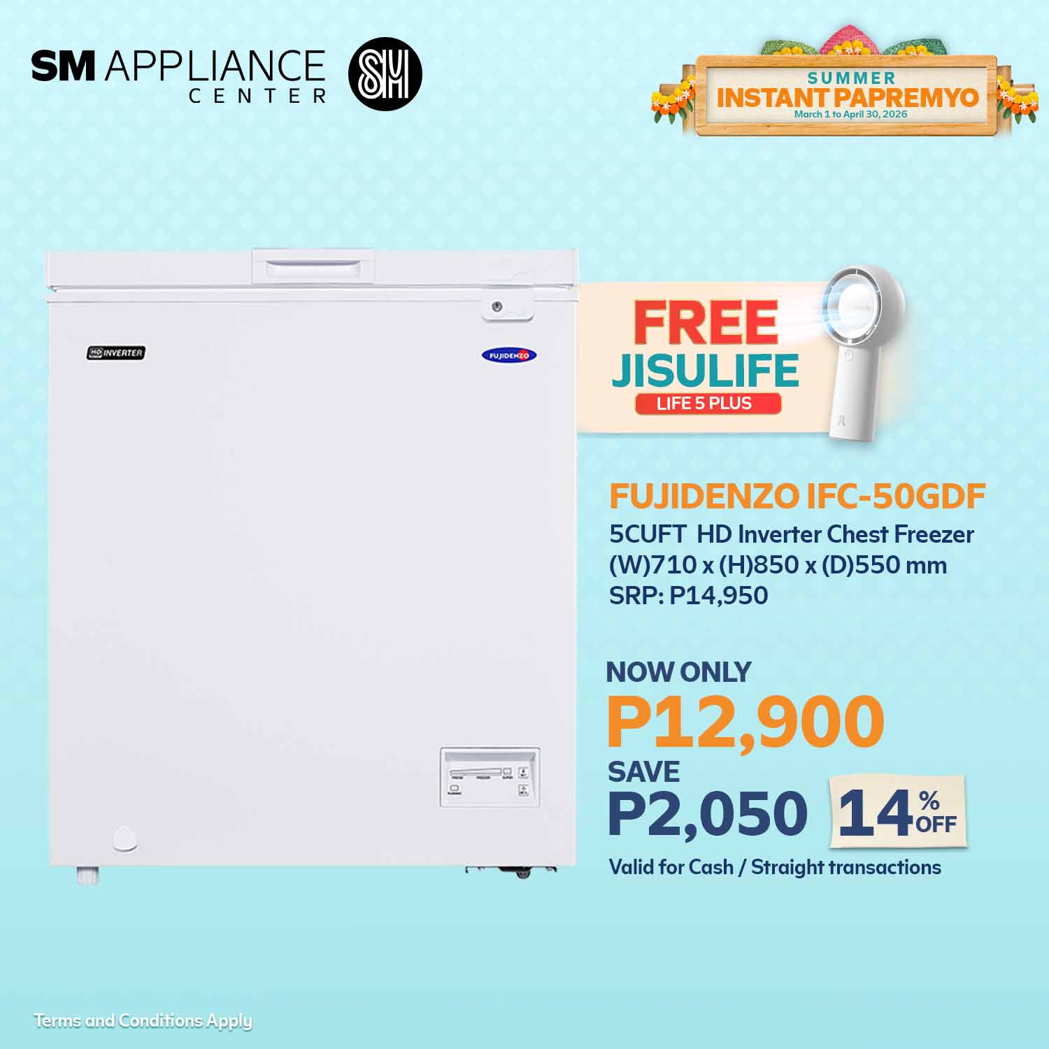 SM Appliance Center Facebook ad