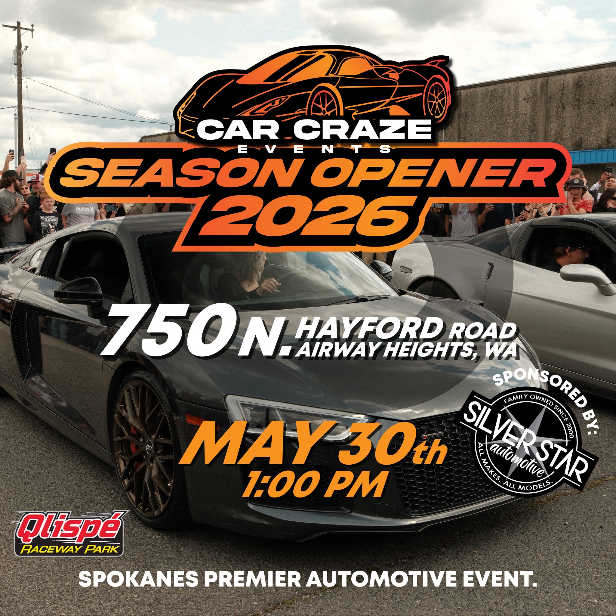 Car Craze Events Facebook ad: 2026 Season Opener
