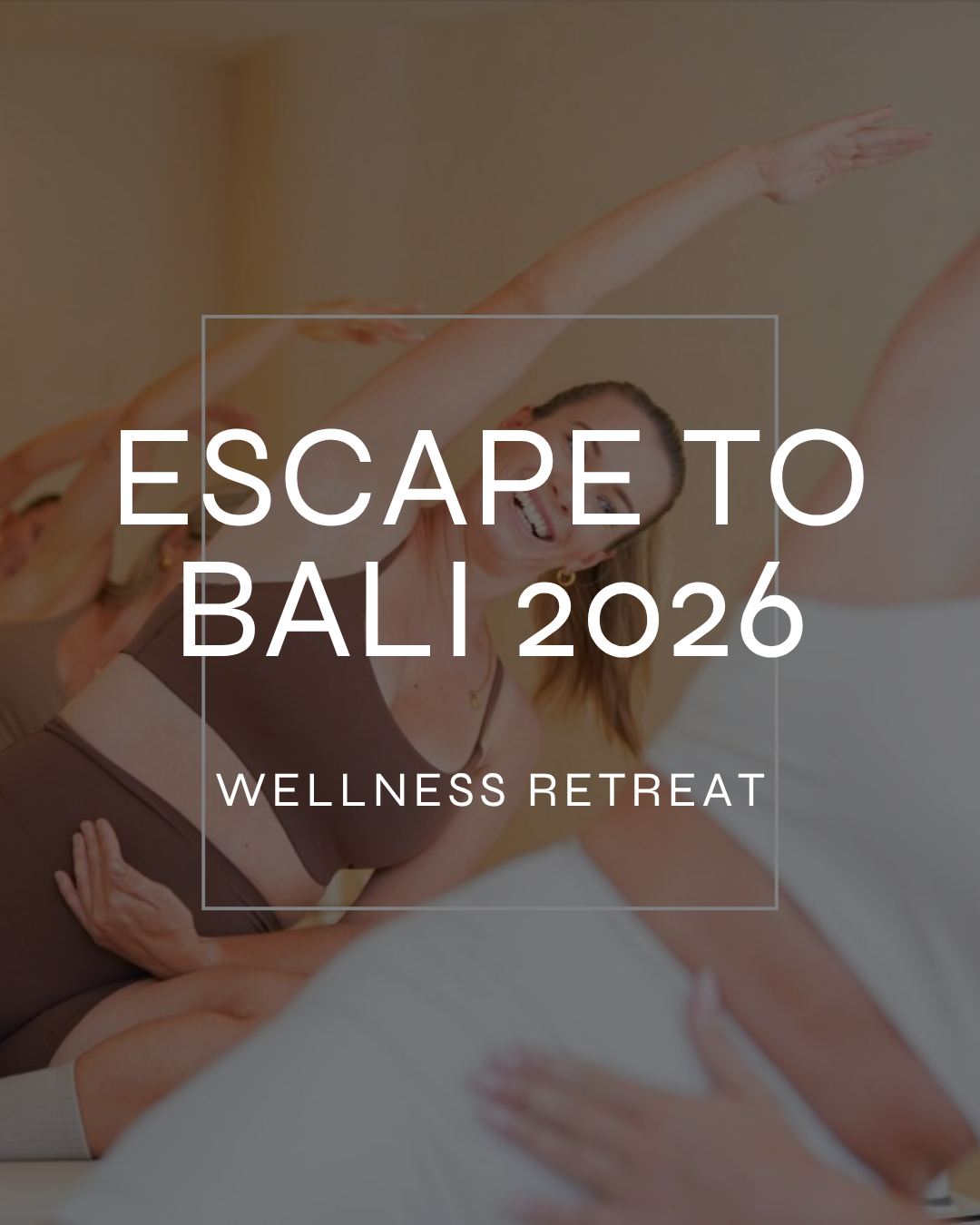 Tri Shine Wellness Facebook ad: Bali Retreat 2026
