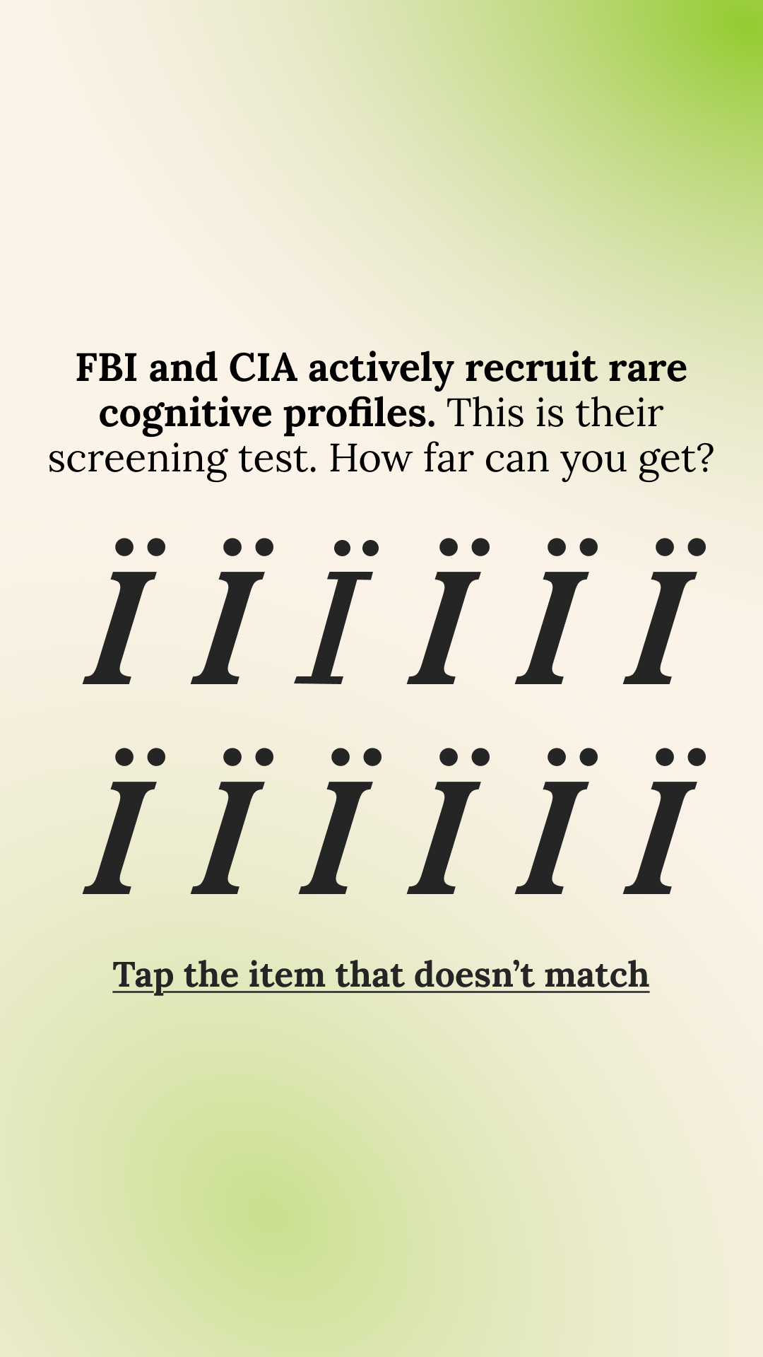 Brain Health Check Facebook ad