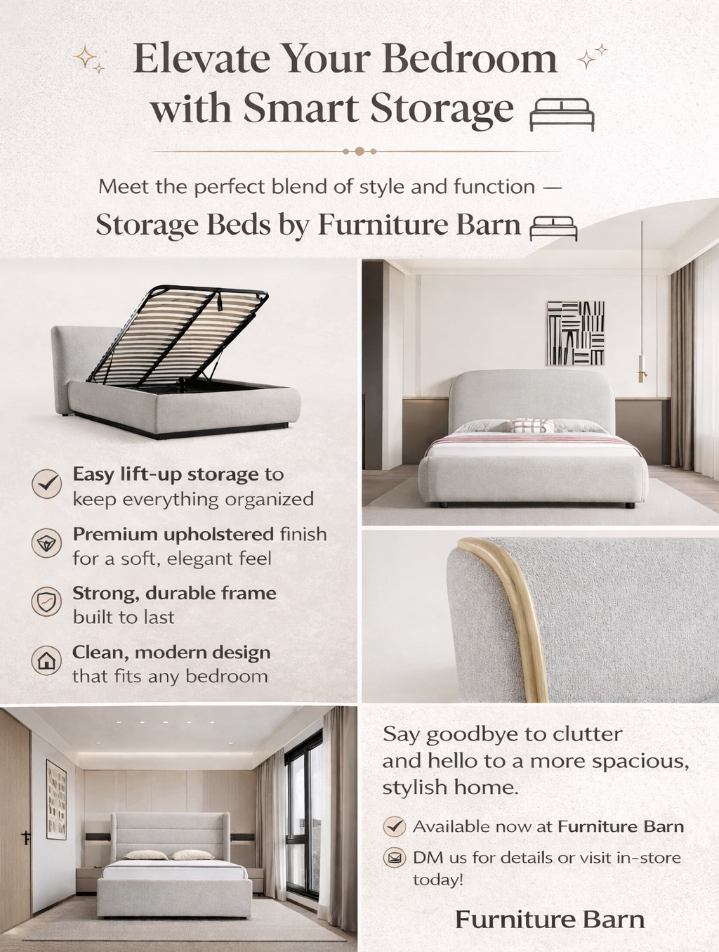 Furniture Barn Facebook ad