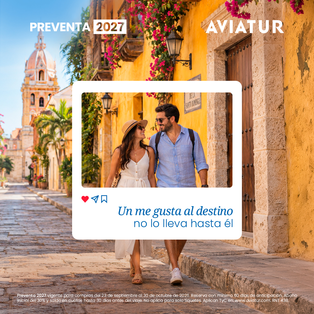 Aviatur Facebook ad