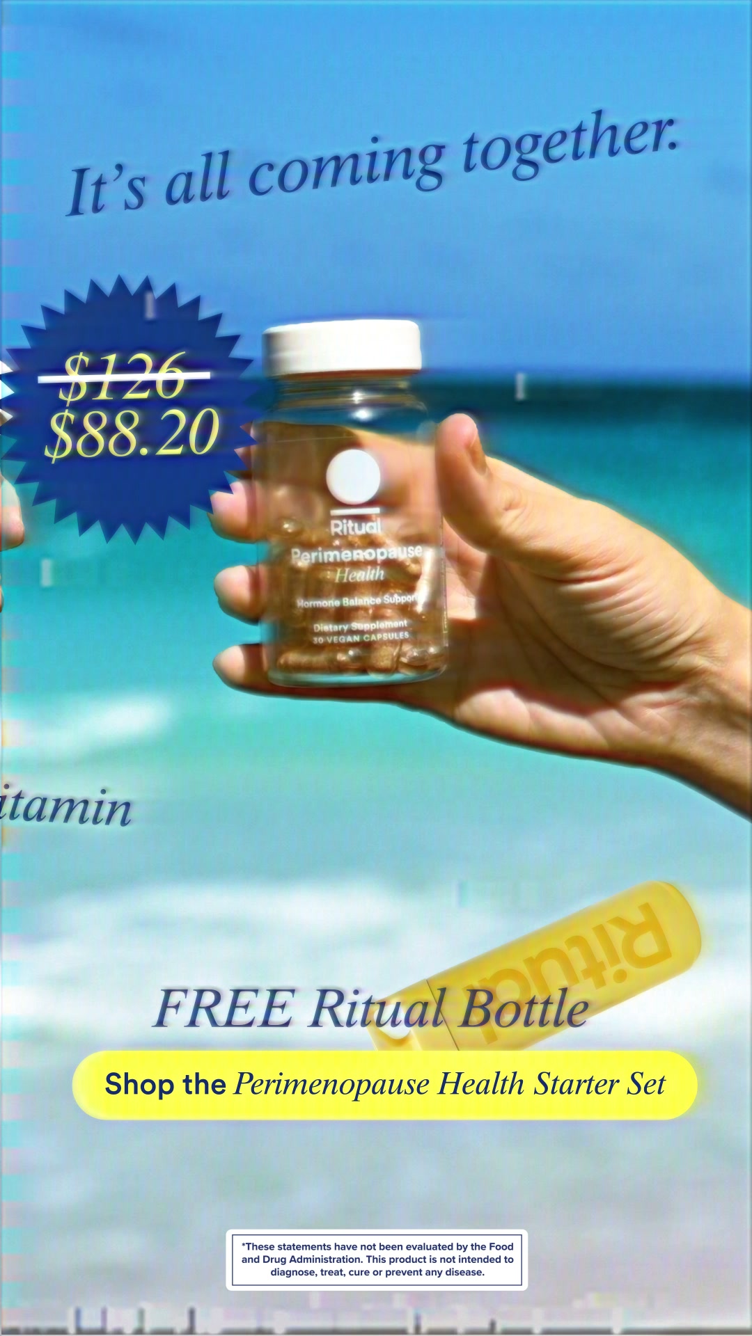Ritual Facebook ad: Hormone-Free Perimenopause Support*
