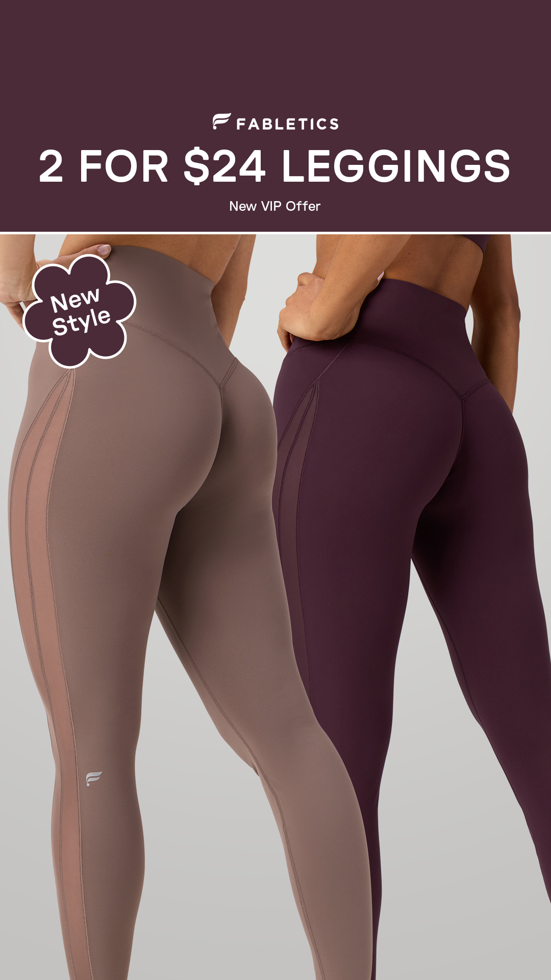 Fabletics Facebook ad