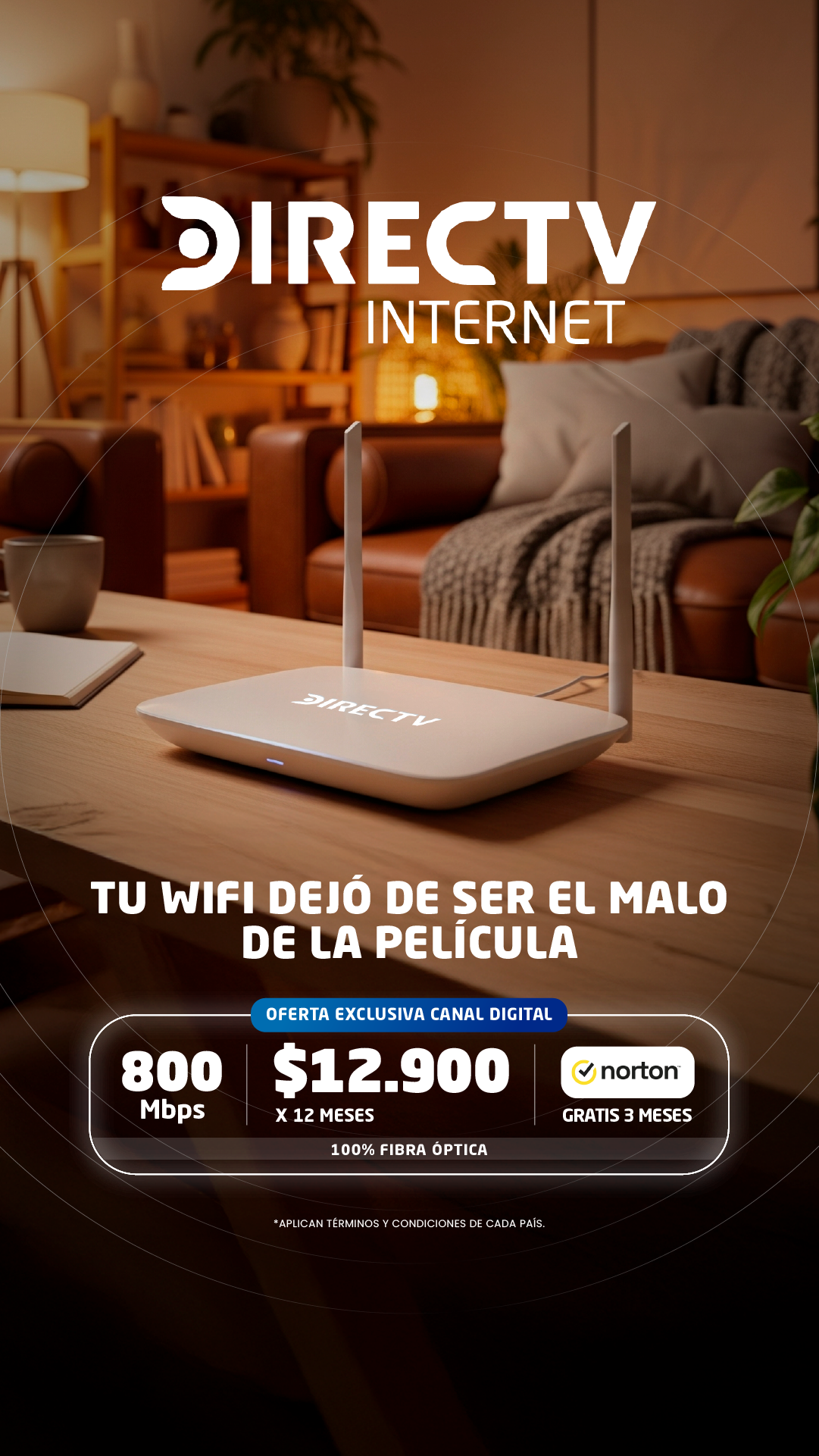 DIRECTV LatinAmerica Facebook ad from Jan 14, 2026