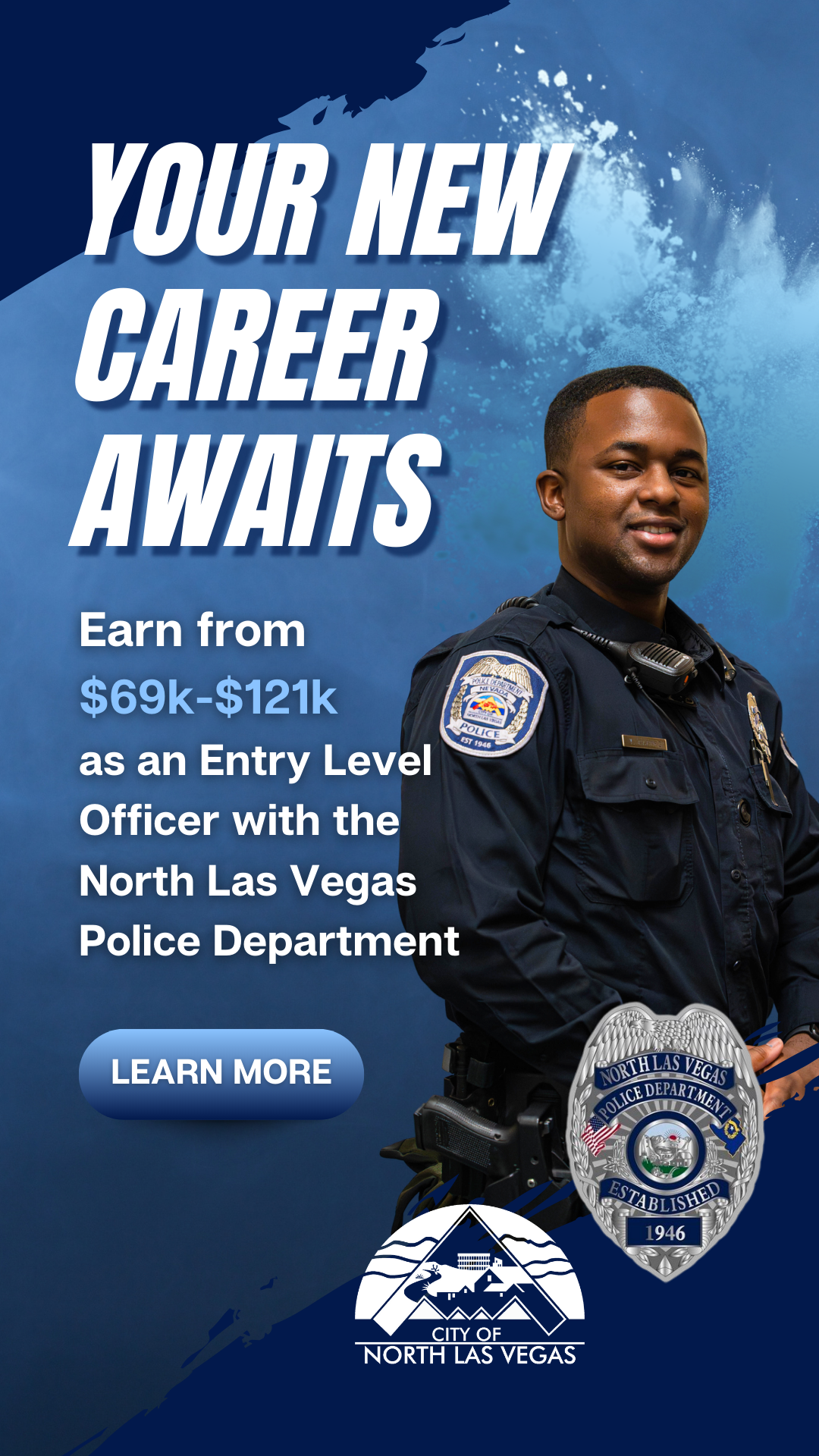 NLVPD Recruiting Facebook ad