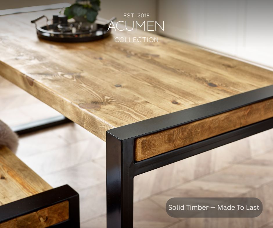 Acumen Collection Facebook ad: Built To Last · From £389