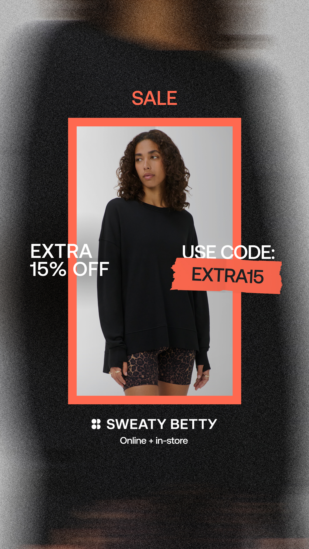 Sweaty Betty Facebook ad
