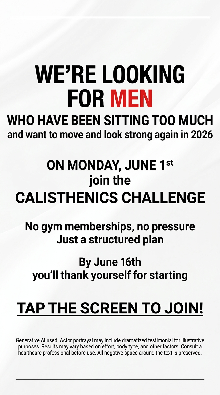 Muscle Charge Facebook ad: Build Real Strength After 40