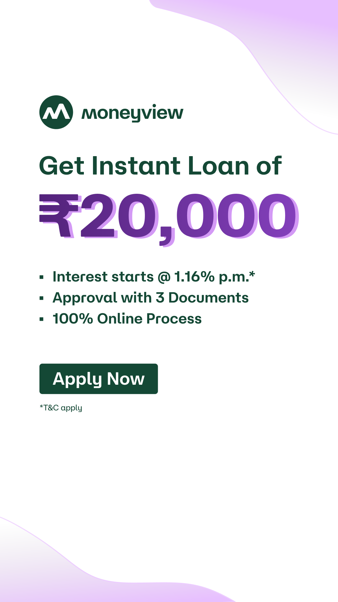 moneyview.in Facebook ad