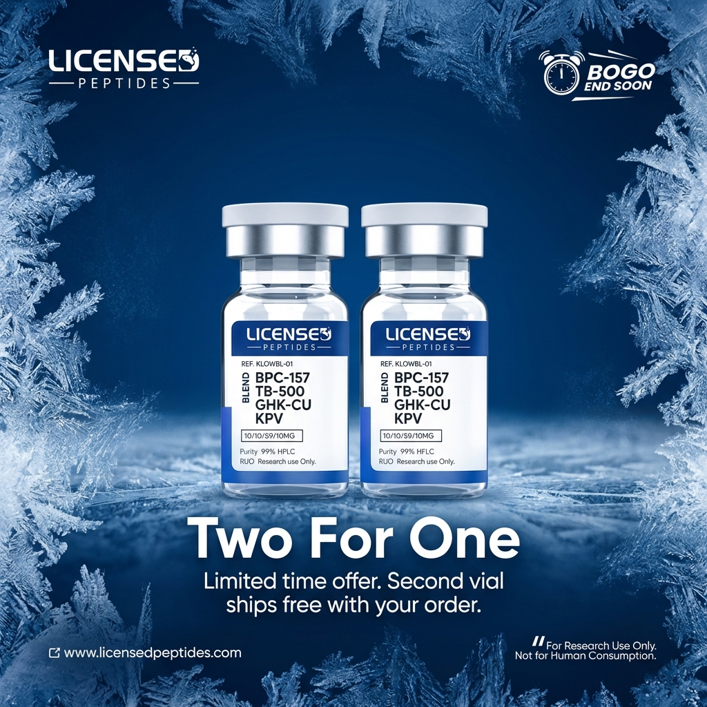 LicensedPeptides Facebook ad