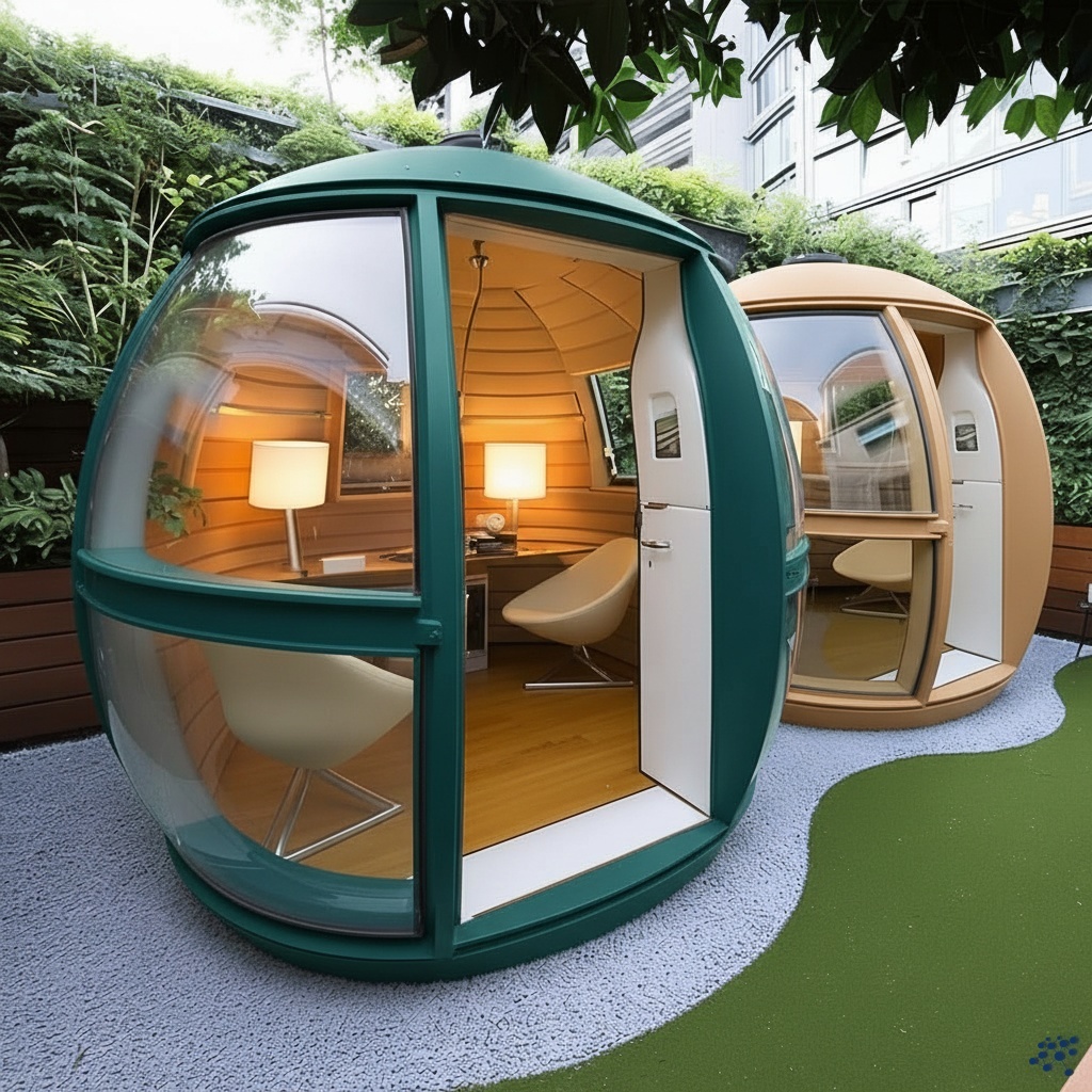 Deal Radar Facebook ad: Transform your workspace with stylish garden office…