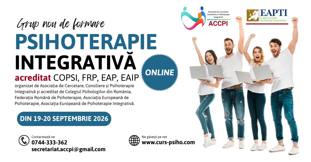Asociatia de Cercetare, Consiliere si Psihoterapie Integrativa Facebook ad