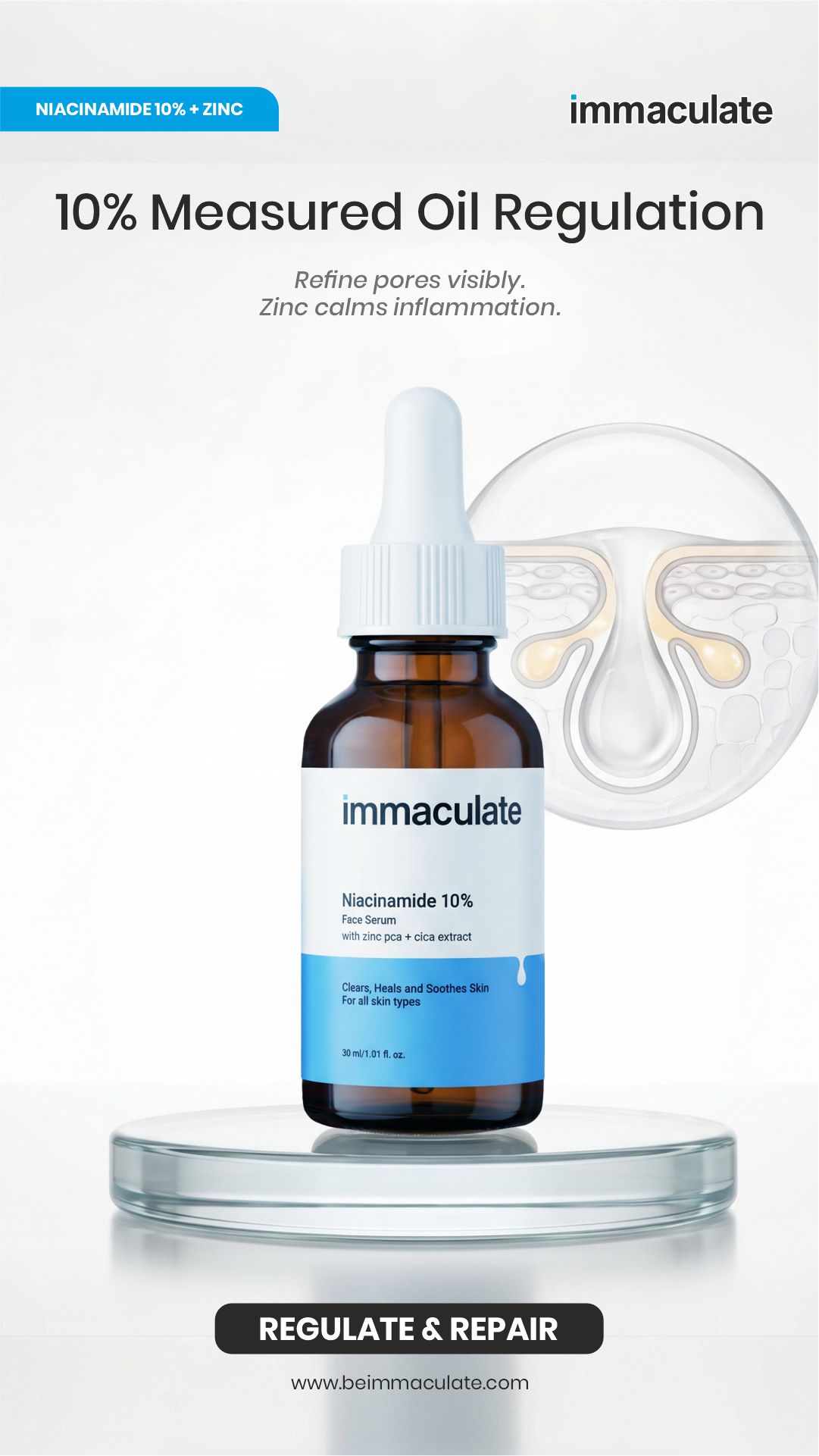Beimmaculate Facebook ad