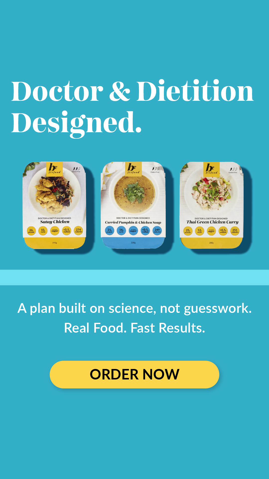 Be Fit Food Facebook ad